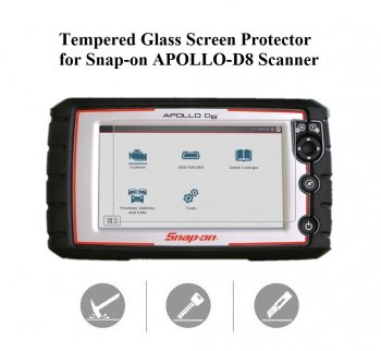 Tempered Glass Screen Protector for Snap-on Apollo-D8 EESC333